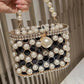 Bolsa de Balde Strass e Perola