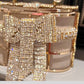 Bolsa de Balde Strass e Perola