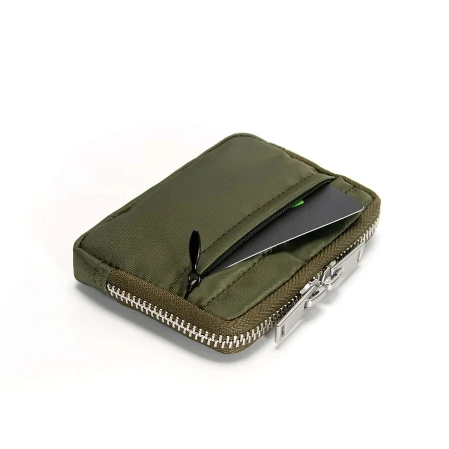 Carteira Masculina Compacta com Zíper