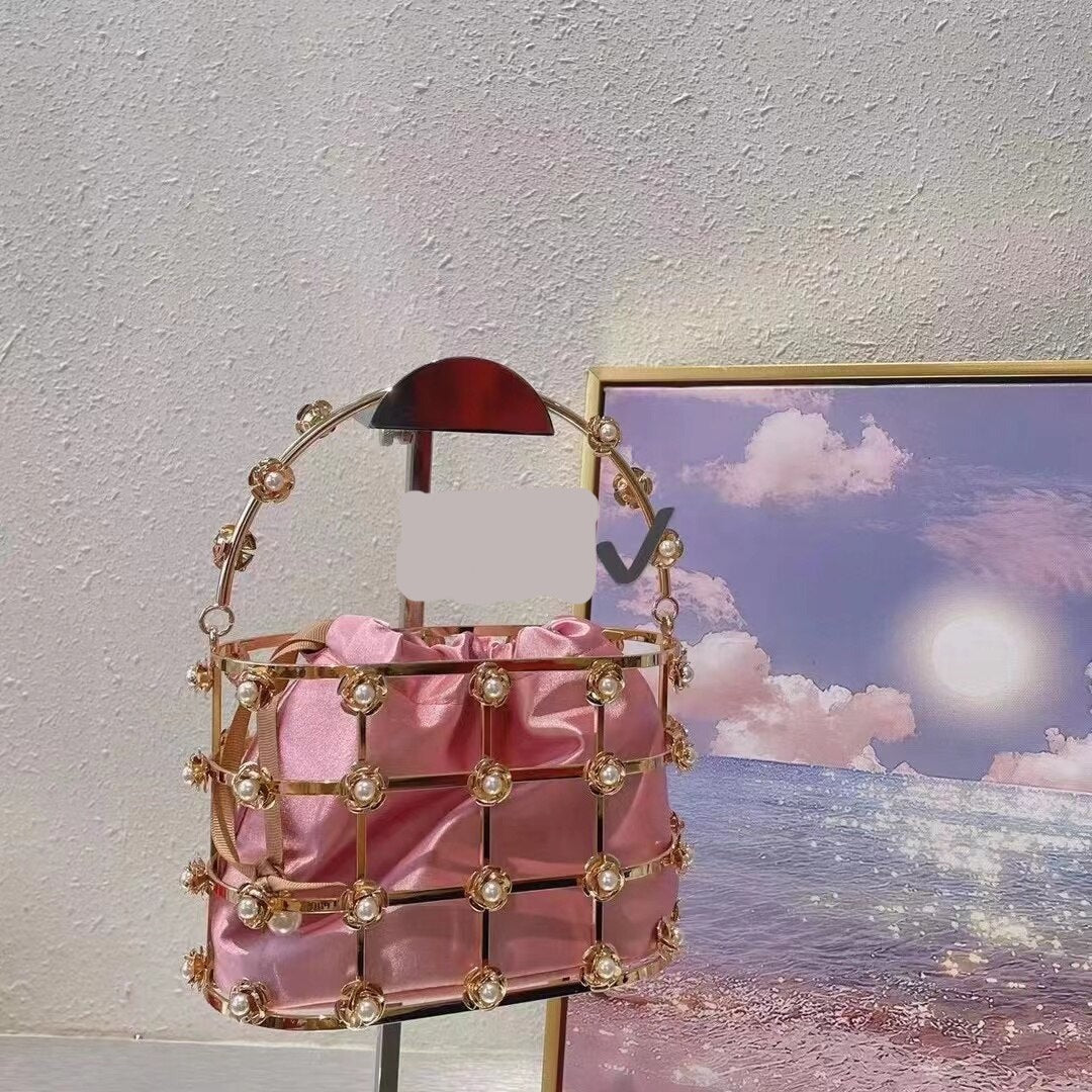 Bag de Balde Strass e Perola