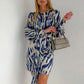 Vestido Vintage Manga Comprida