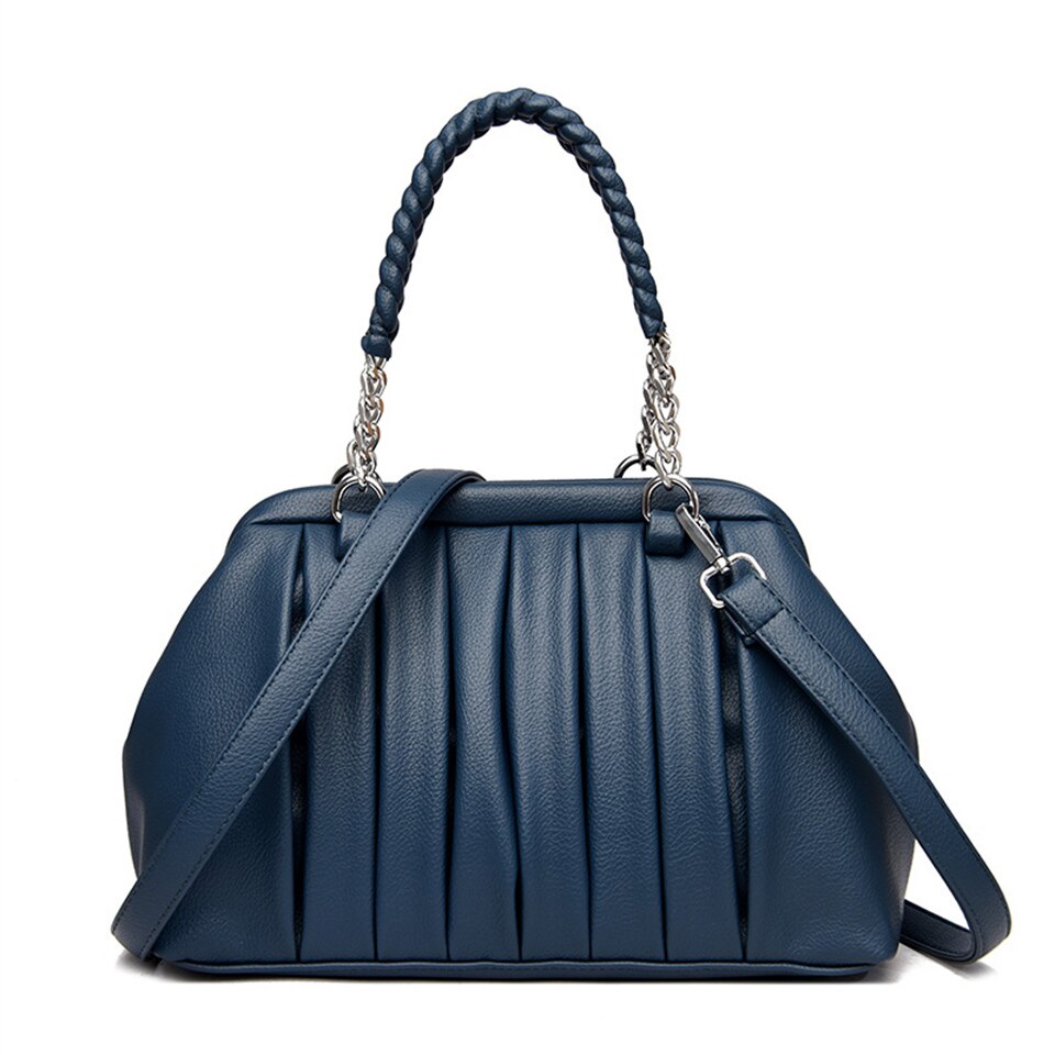  Bolsa de Ombro Feminina em Couro
