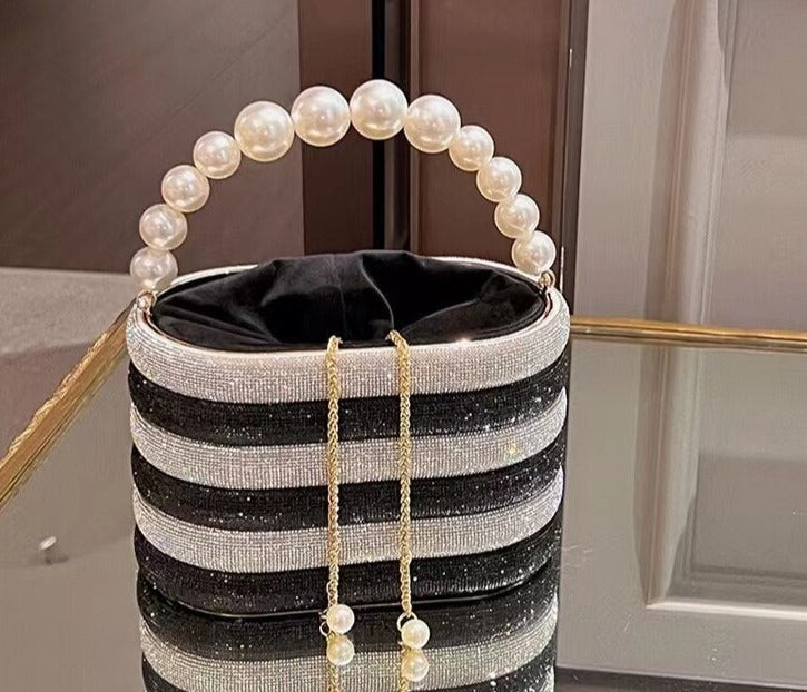 Bag de Balde Strass e Perola