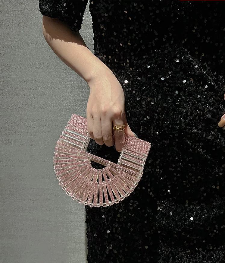 Clutch Gaia Arco Acrilico