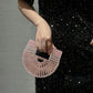 Clutch Gaia Arco Acrilico