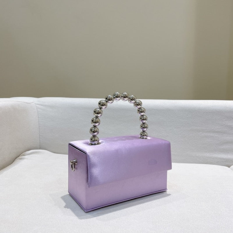 Mini Bolsa Strass Laço