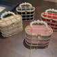 Bolsa de Balde Strass e Perola