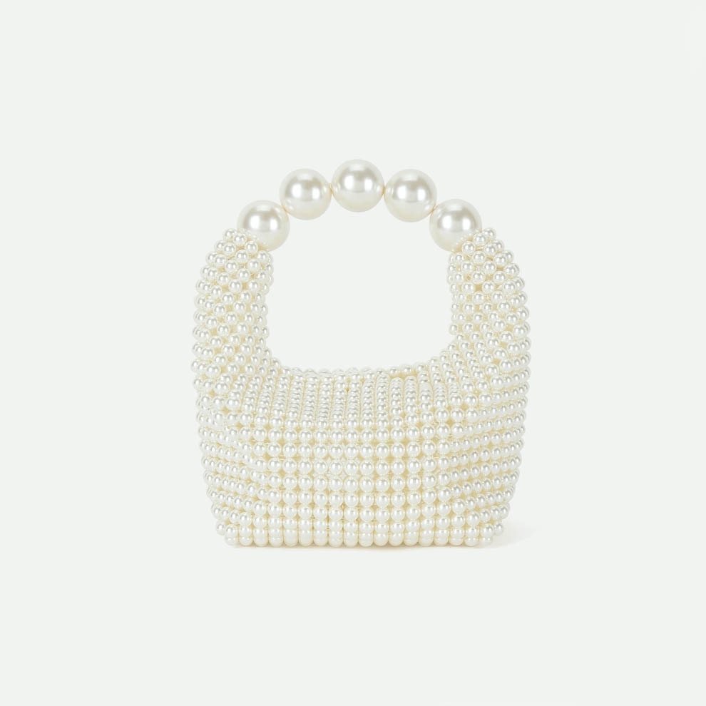 Bolsa Feminina de Pérolas