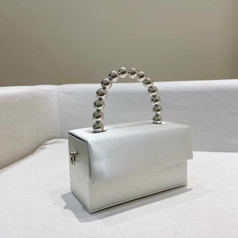 Mini Bolsa Strass Laço