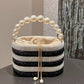 Bolsa de Balde Strass e Perola