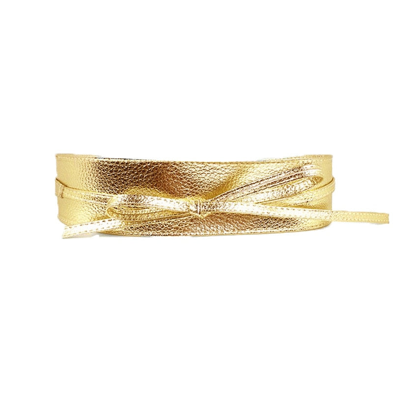 Cinto  Largo  Dourado