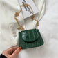 Bolsa Mini Bag de Couro Croc