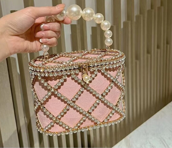 Bag de Balde Strass e Perola