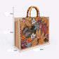  Bolsa  Bordada com Alça Bambu