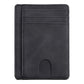 Carteira Minimalista Masculina RFID em Couro