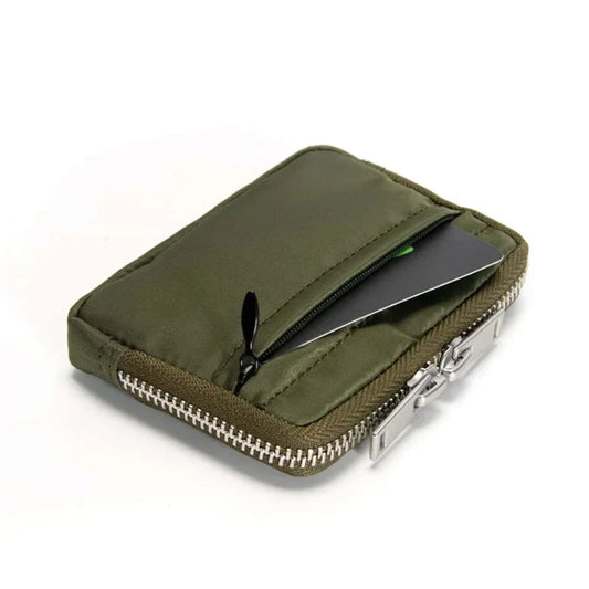 Carteira Masculina Compacta com Zíper