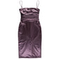 Vestido Midi de Couro