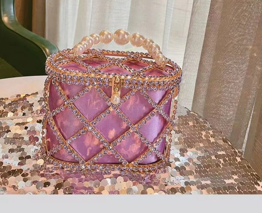 Bag de Balde Strass e Perola
