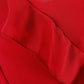 Vestido Longo no Chiffon com Babados