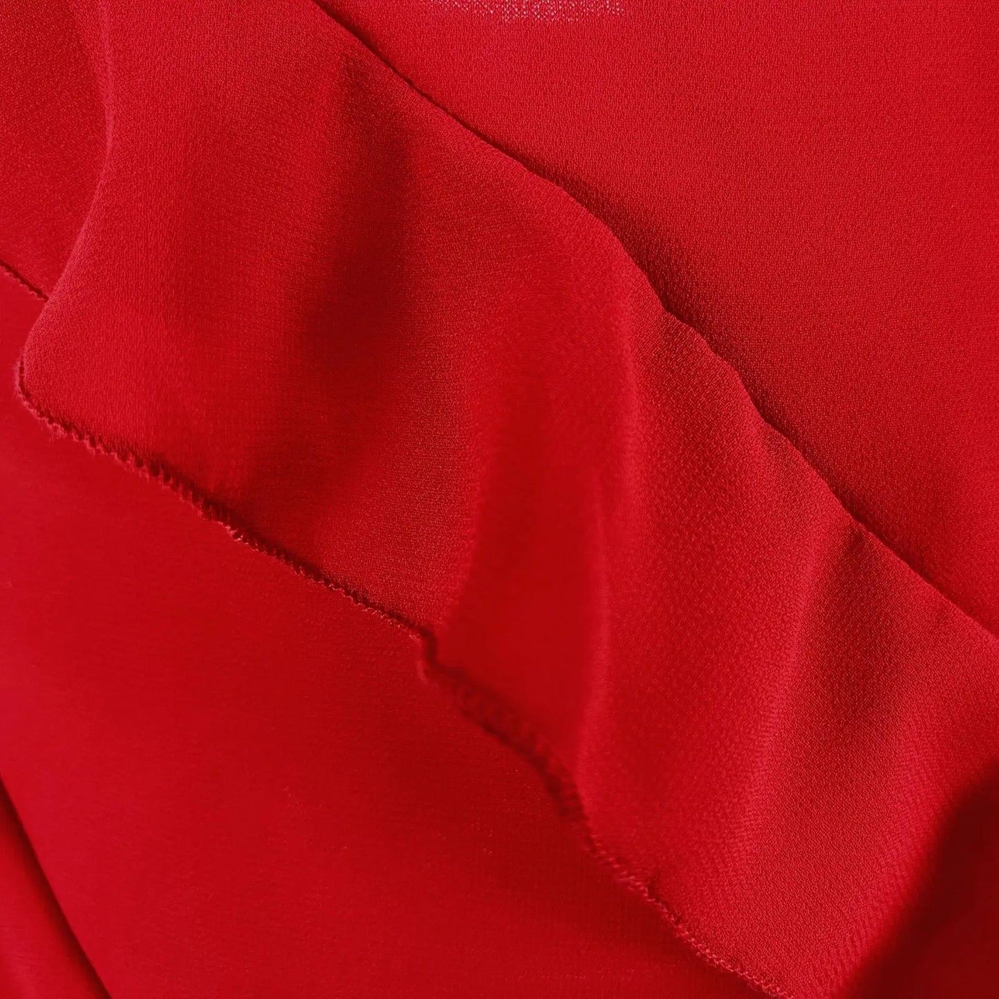 Vestido Longo no Chiffon com Babados