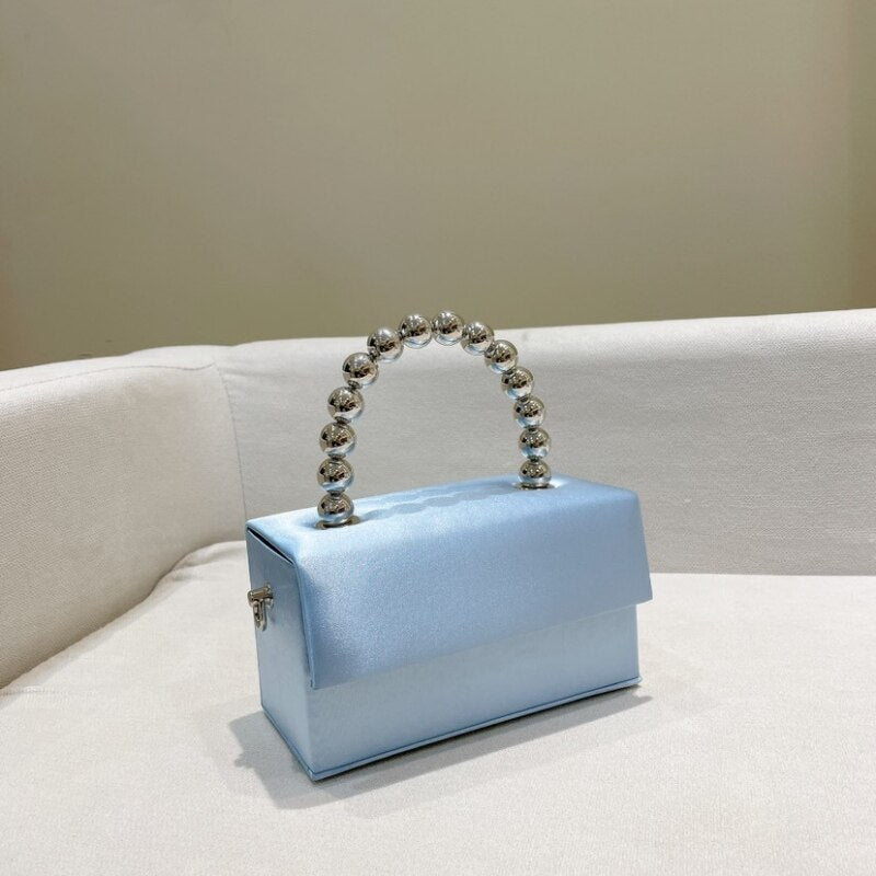 Mini Bolsa Strass Laço