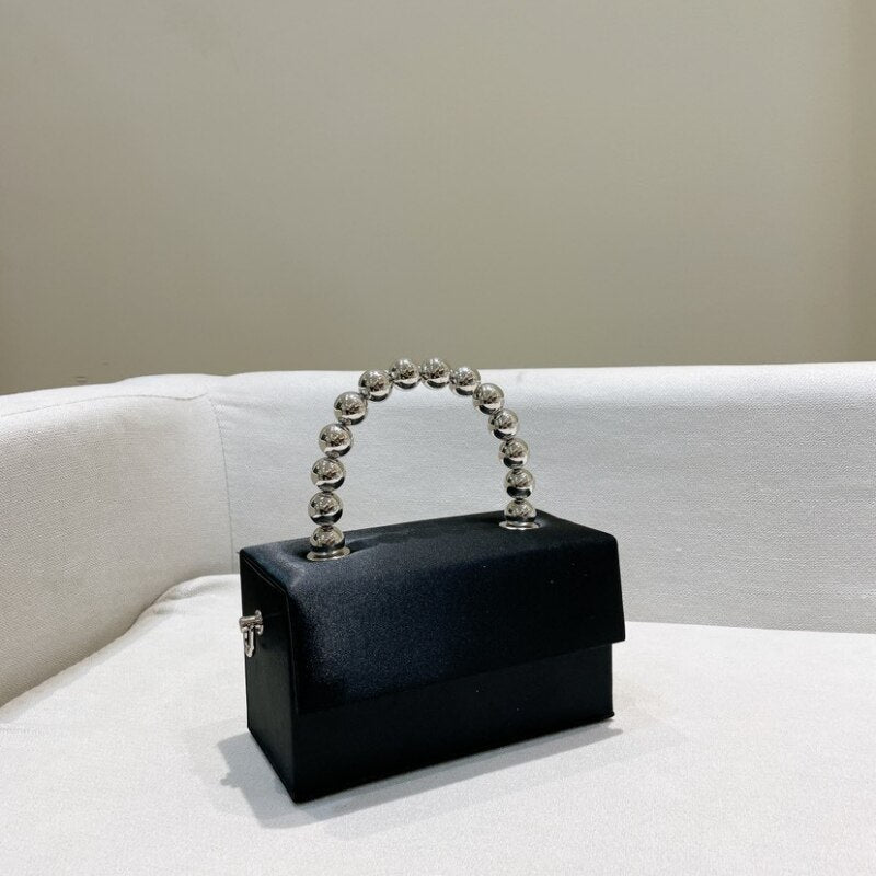 Mini Bolsa Strass Laço