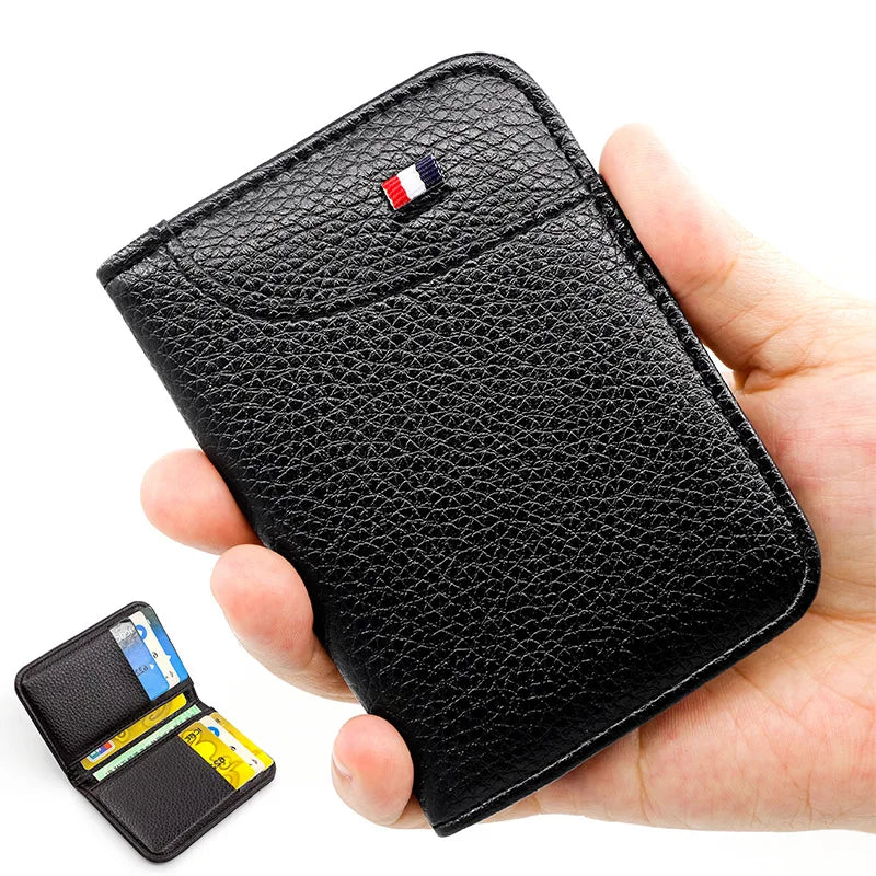 Carteira Masculina Super Slim de Couro PU