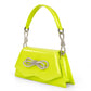 Bolsa Ombro Strass e Laço