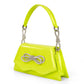 Bolsa Ombro Strass e Laço