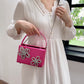 Mini Bolsa Caixa Quadrada Strass