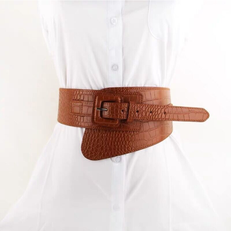 Cinto Feminino Couro Largo 