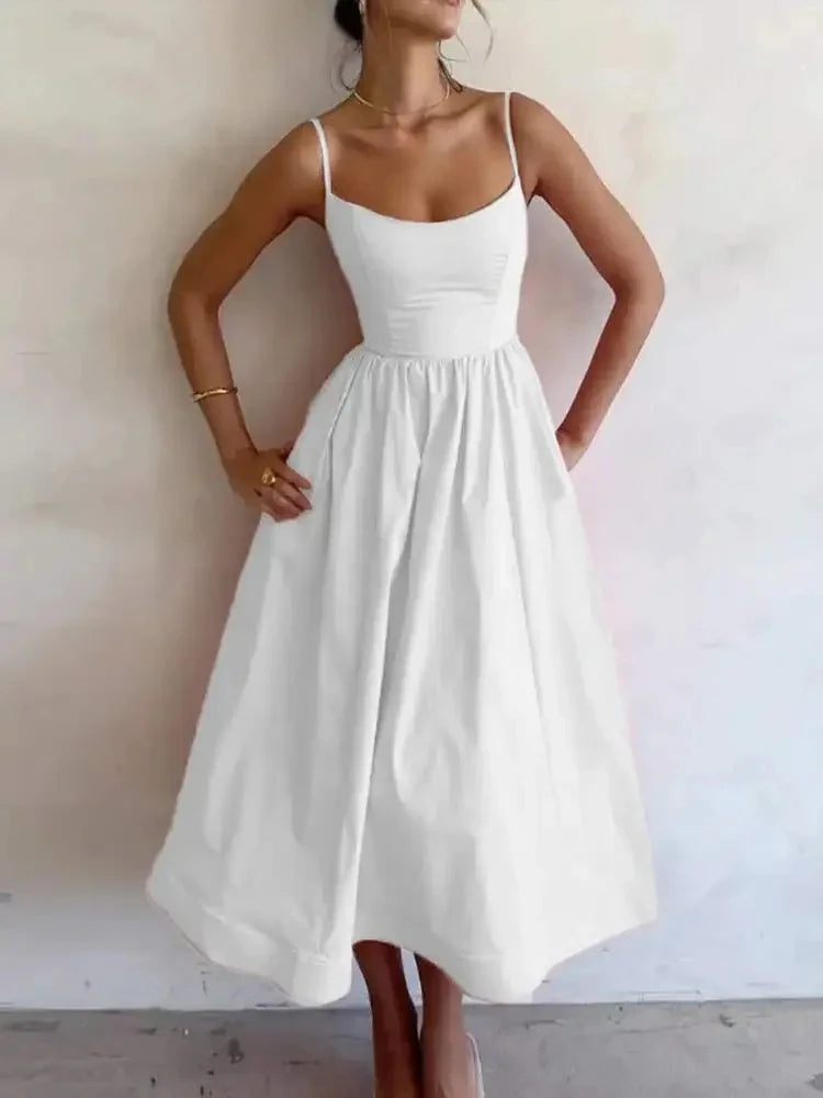  Vestido Midi Godê