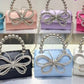 Mini Bolsa Strass Laço