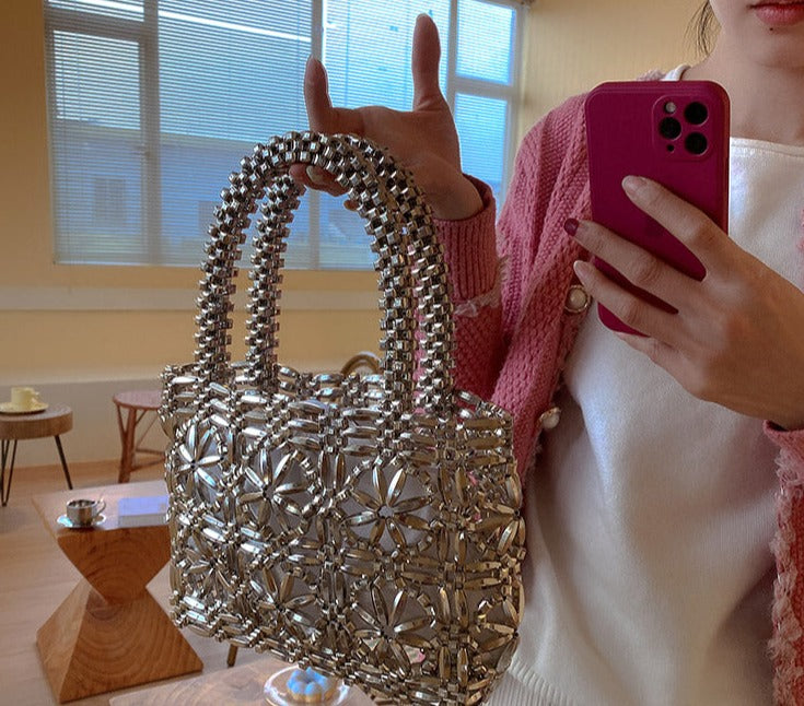 Bolsa Metal Artesanal Vintage