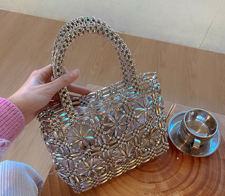 Bolsa Metal Artesanal Vintage
