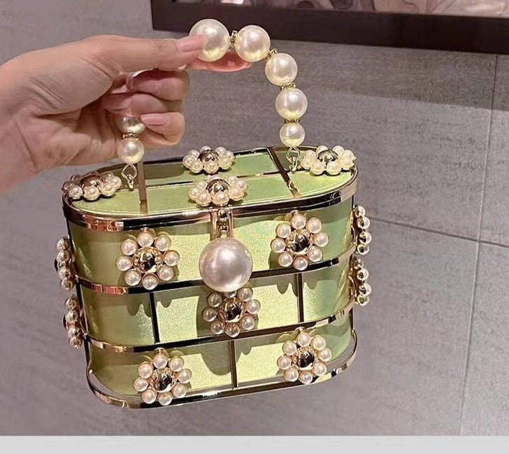 Bag de Balde Strass e Perola
