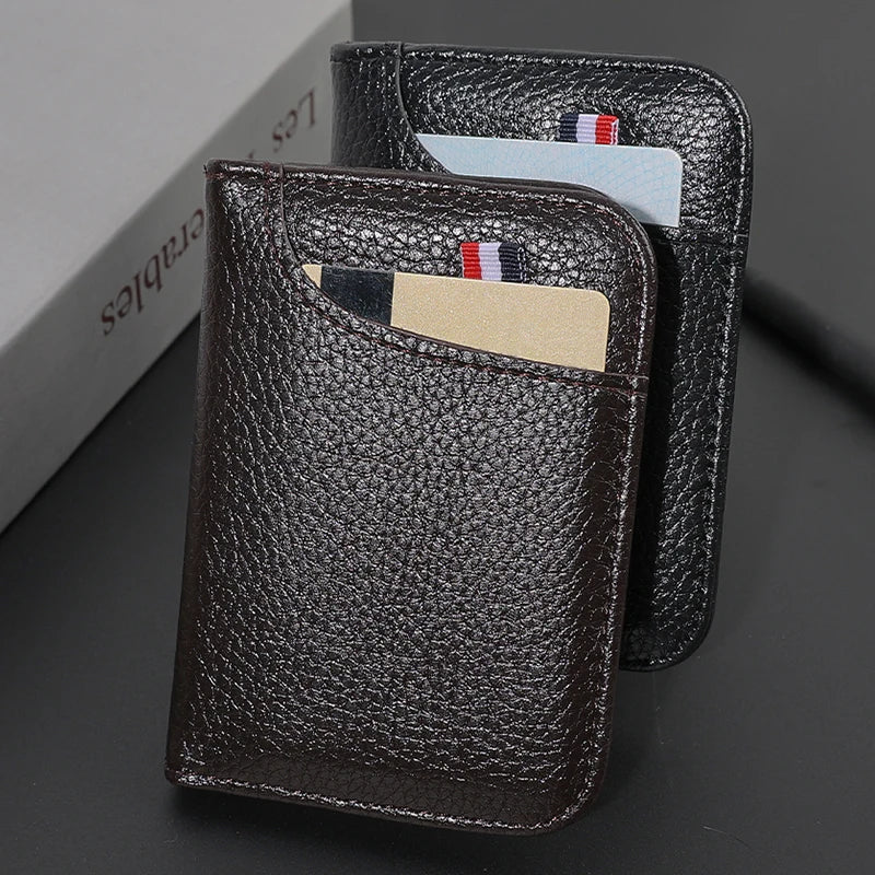 Carteira Masculina Super Slim de Couro PU