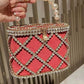 Bolsa de Balde Strass e Perola
