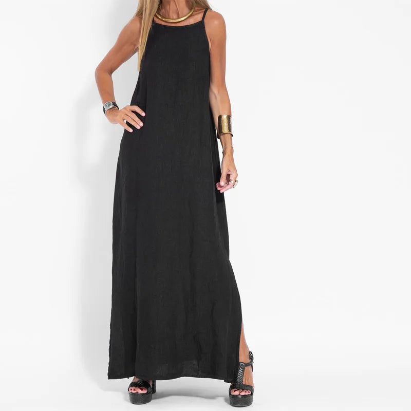 Vestido Longo Algodão
