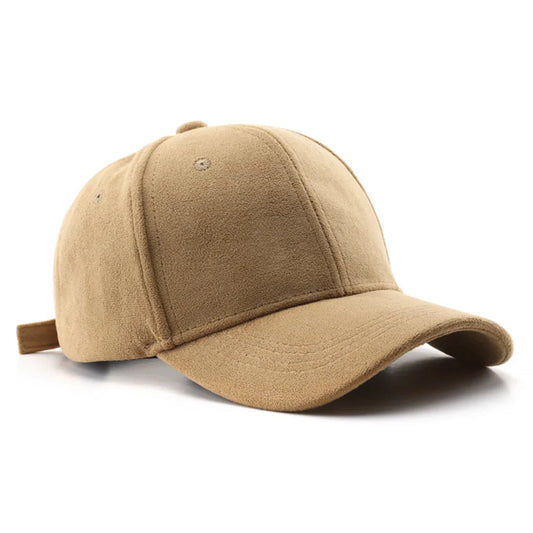 Boné de Beisebol Masculino em Cashmere