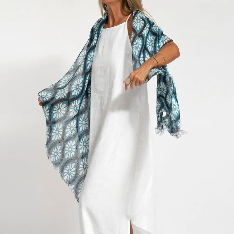 Vestido Longo Algodão