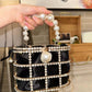 Bolsa de Balde Strass e Perola