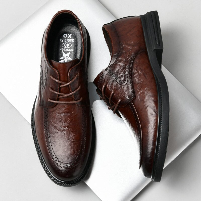 Sapato Masculino Empresarial de Couro