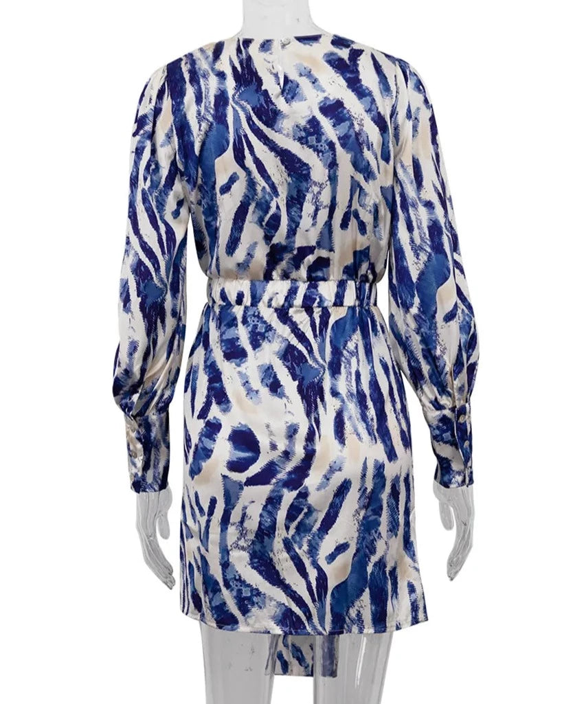 Vestido Vintage Manga Comprida