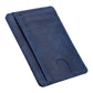 Carteira Minimalista Masculina RFID em Couro