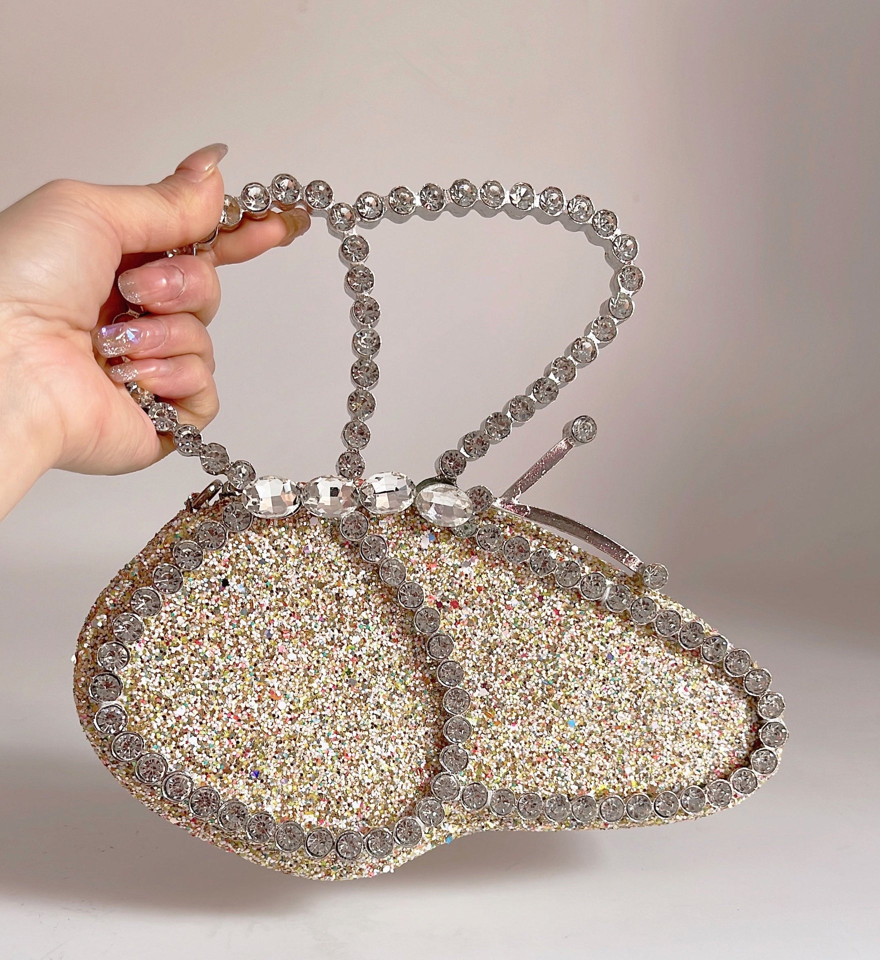 Bolsa Borboleta Strass