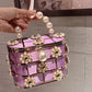 Bolsa de Balde Strass e Perola