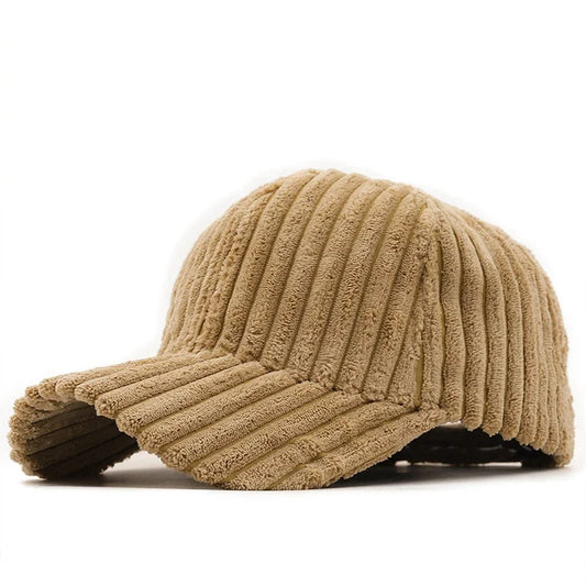 Boné de Veludo Masculino Snapback Estilo Moderno