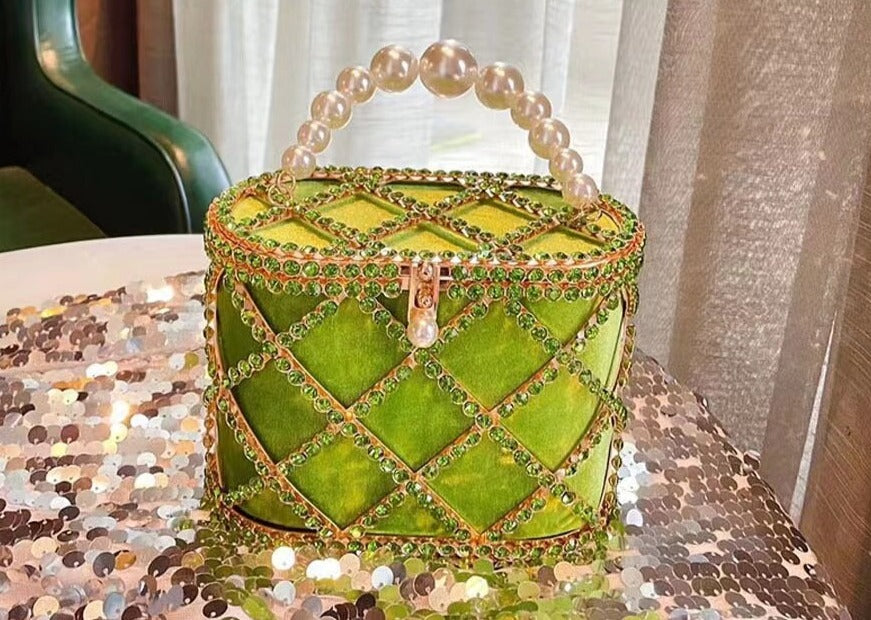 Bag de Balde Strass e Perola