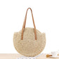  Bolsa de Ombro Palha 